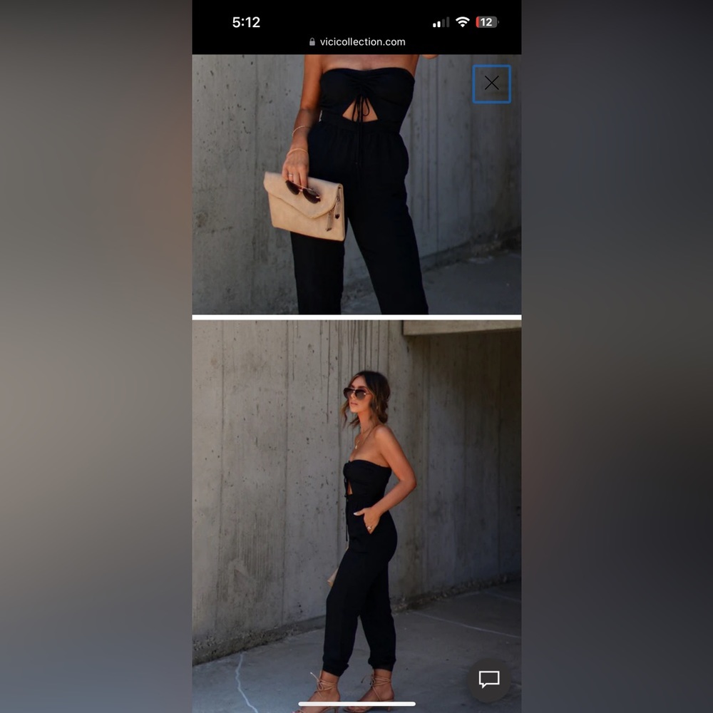 Cut out jumpsuit